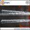 PE film single plastic extruder machine nitride 38CrMoAla screw and barrel
