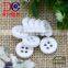 11.5mm High Quality White Round Sewing Buttons Resin Garment Buttons