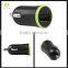 Wholesale Portable single USB With Green LED Light Ultra Compact Phone Car Charger