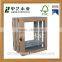 Hot sale Chinese supplier antique slatted wooden wine carrier