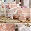 100% Cotton Bedding Linen-Jacquard Pink