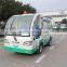 New condition fiberglass body electric garbage truck in stock