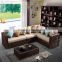 2016 latest design PE round rattan material living room sofa set