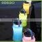 Sport bottle / outdoor sports camping kit / travel kit / silcione bottle / solar rechargeable lantern