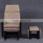 2015 Deluxe Living-room Sofa Chair with Footstool Antique Black