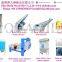 Roof grain galvanized scraper / chain conveyor on steel silo with catwalk for supporting