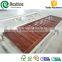 Wood color painted plantation window shutter