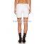 2015 white tattered women shorts jeans high waisted jean shorts wholesale JXQ1105