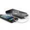 Hot!!! qi wireless charger receiver for iphone 5/5s/6/6plus portable 5v lipo battery power bank