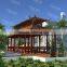 outdoor aluminum frame doubl lamp for gazebo