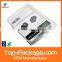 clear plastic clamshell packaging for power adapter