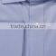 Light blue tailor made mens casual shirt with contrast collar style