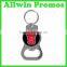 Customized metal dirp gum bottle opener keychain