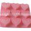 Different shape 12-cups Silicone Chocolate Moulds