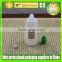 Empty childproof cap 100ml PE dropper bottle for eliquid