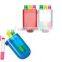 3 pcs plastic box highlighter set/office stationery gift highlighter set