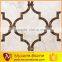 Special sharp custom sharp wall decor natural marble mosaic