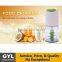 Electric Plastic Blender Juicing ONE BLADE Food Chopper Fruits Dicer