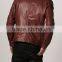 fashion men's leather motorcycle coats jackets washed leather overcoat