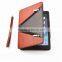 Fashional design high quality leather smart case for ipad air 2