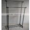 Best price movable plating double pole drying rack /clothes rack