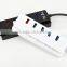 Super Speed usb 3.0 hub, 5 port usb 3.0 hub with individual on/off switches , 4 port USB HUB +1 quick charging port