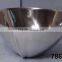 Table Decoration Aluminium Metal Fruit Candy Bowl Mirror Polish