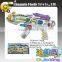 Plastic boys toys military gun play set Electric gun with laser & light & music