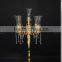 Wedding gold candelabra, tall gold candelabra for weddings