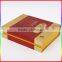 Hard Recycled Gift Packaging Gold Paper Boxes