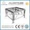 new arrival aluminum assemble glass stage with adjustable height