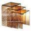high quality acrylic lucite 3pcs Nesting Coffee Table Set