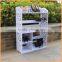 Hot sale new material shoe rack cover creative wooden portable storage shoe rack