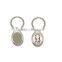 Custom sublimation photo metal key chain
