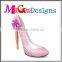 Shoe Resin Wine Holder OEM Decorative High Heel Bottle