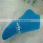 custom scan tube cute bady socks blue color cotten with logo