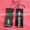 Reflective Spot UV Paper Swing Tag for Men's Wear