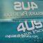 3D raised logo heat transfer sticker