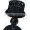 Black tealight Candle Holder lantern