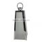 Decorative outdoor standingStainless steel lantern with PVC panel
