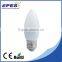 Led candle light E27 5W C37 with CE RoHS ERP certificate