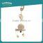 Wholesale flying bird toy, hanging wooden bird toys with bells