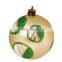 Golden christmas ornament ball for Christmas tree