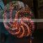 toq quality stainless steel panel colorful fiber optic ceiling stars