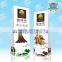 Customized printed side gusset coffee packing bag with valve and tin tie