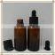 amber vape juice glass e liquid bottle ,empty glass e juice dropper bottle
