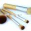 5pcs/set Hot Selling New BAMBOO Makeup Brush Set Make Up Brushes Tools