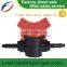 Hose barb plastic check valve MIN valve vegetable drip irrigation