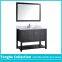 Contemporary Espresso Bathroom Vanity Nature Marble Top