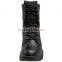 Mens Black Genuine Leather Combate boots